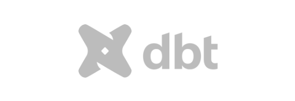 Gray dbt logo