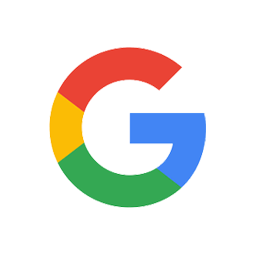 Google logo in a white circle